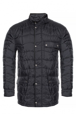 Quilted jacket with a band collar, zdjęcie 1 Quilted jacket with a band collar od Salvatore Ferragamo